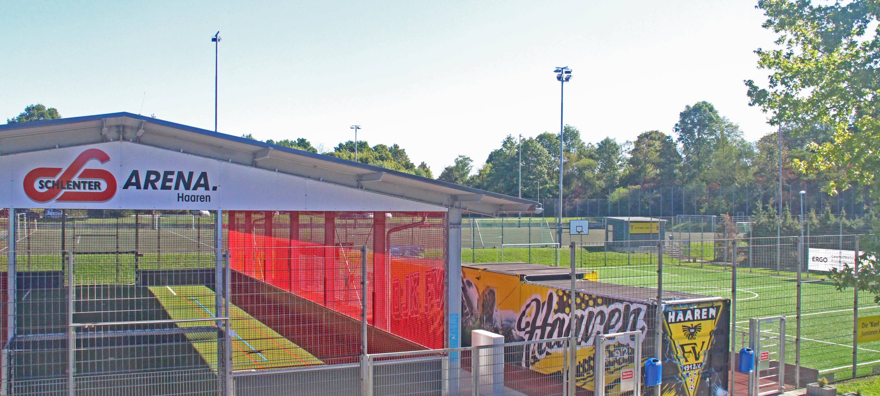 Bisher einzige Freilufthalle in der Region wird eingeweiht