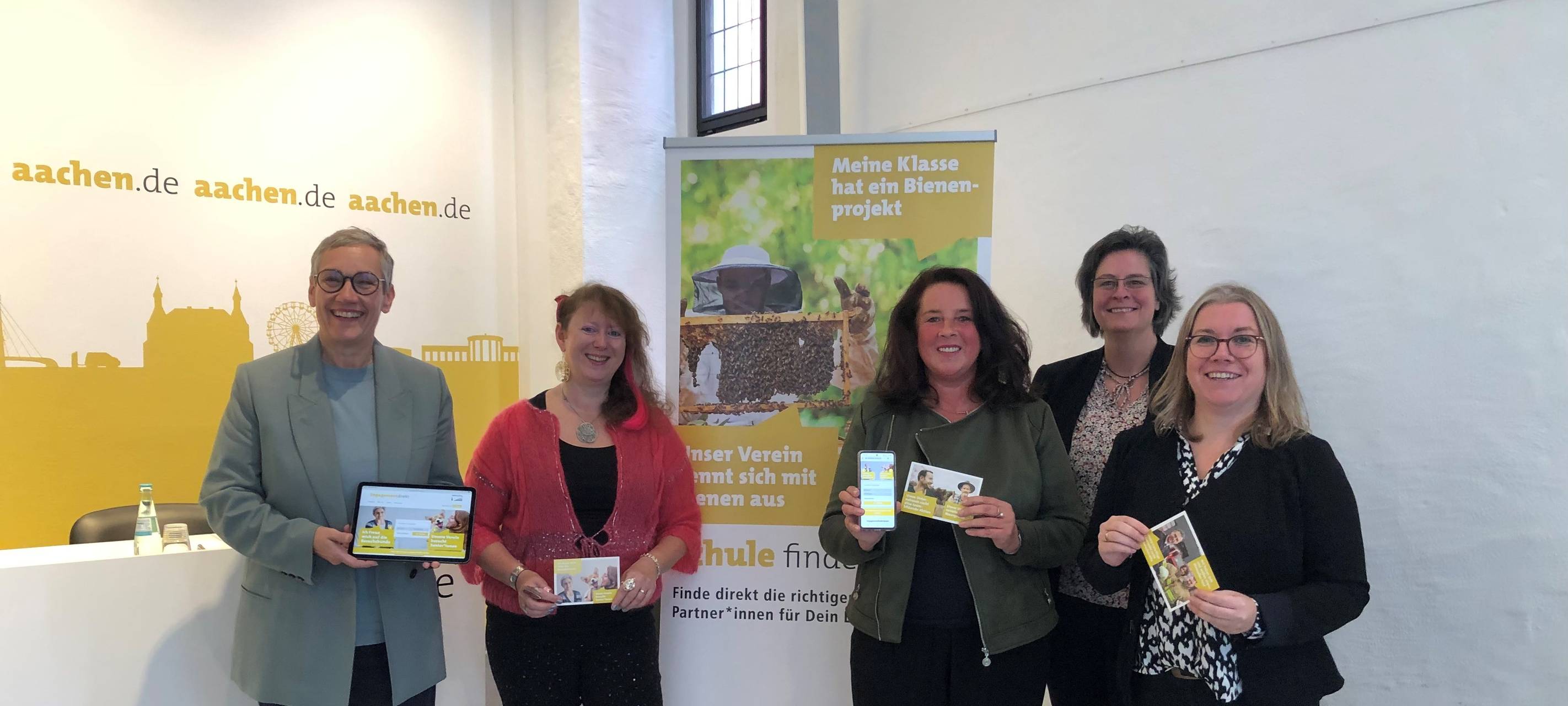 Stadt Aachen stellt neue Plattform „Engagementdirekt" vor