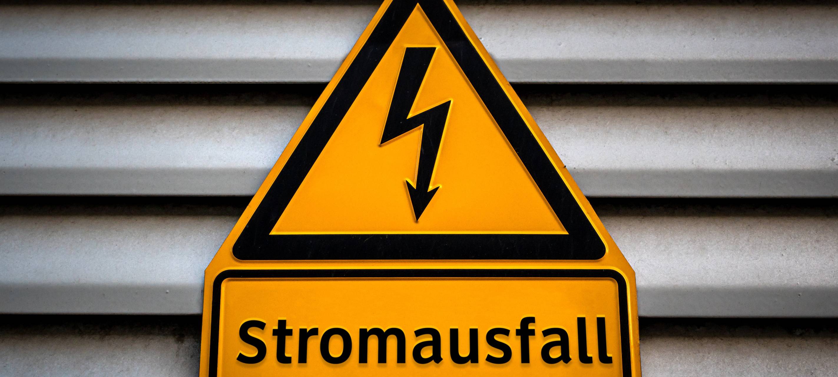 Stromausfall für den Bruchteil einer Sekunde