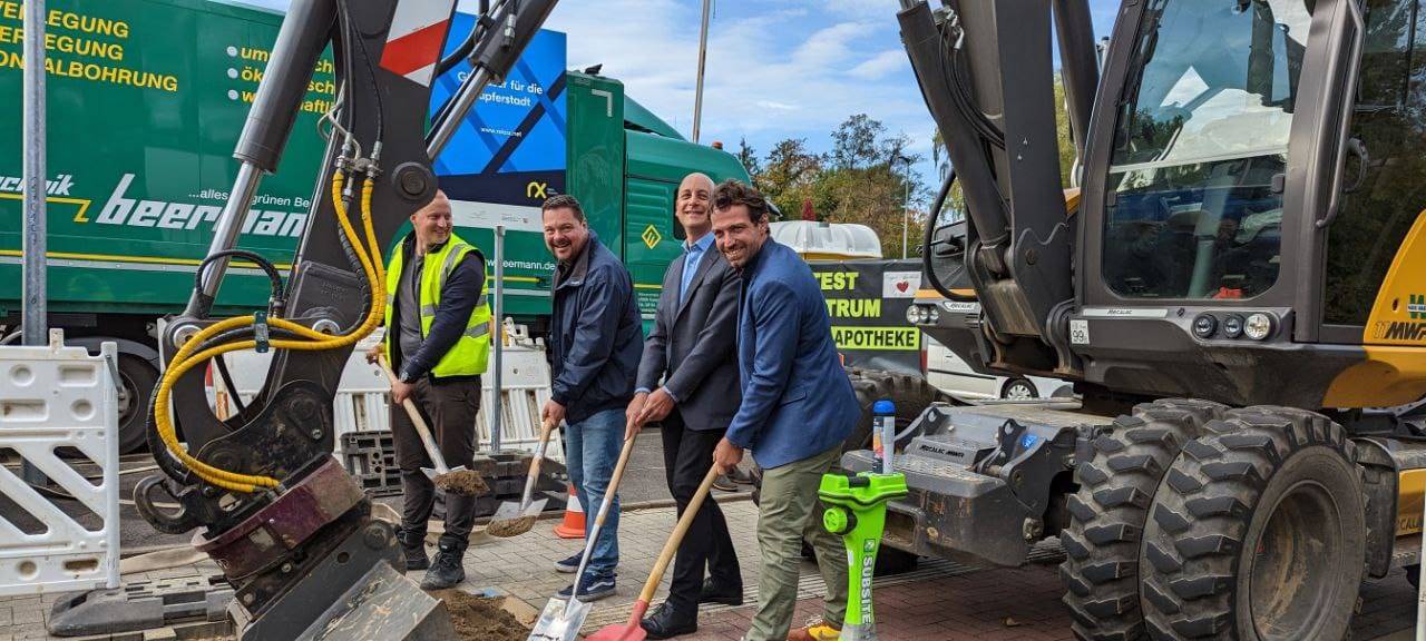 Glasfaser in Stolberg verlegt