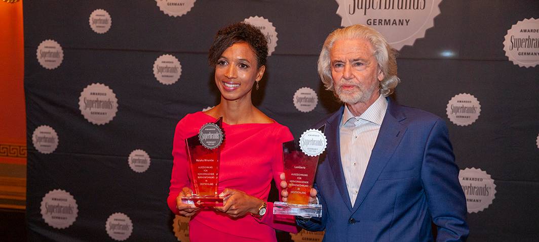 Ehrung für die Marke "Lambertz"