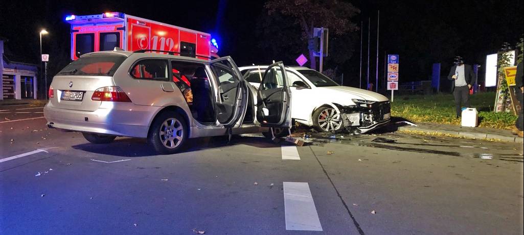 Aachen: Unfall mit 6 Verletzten