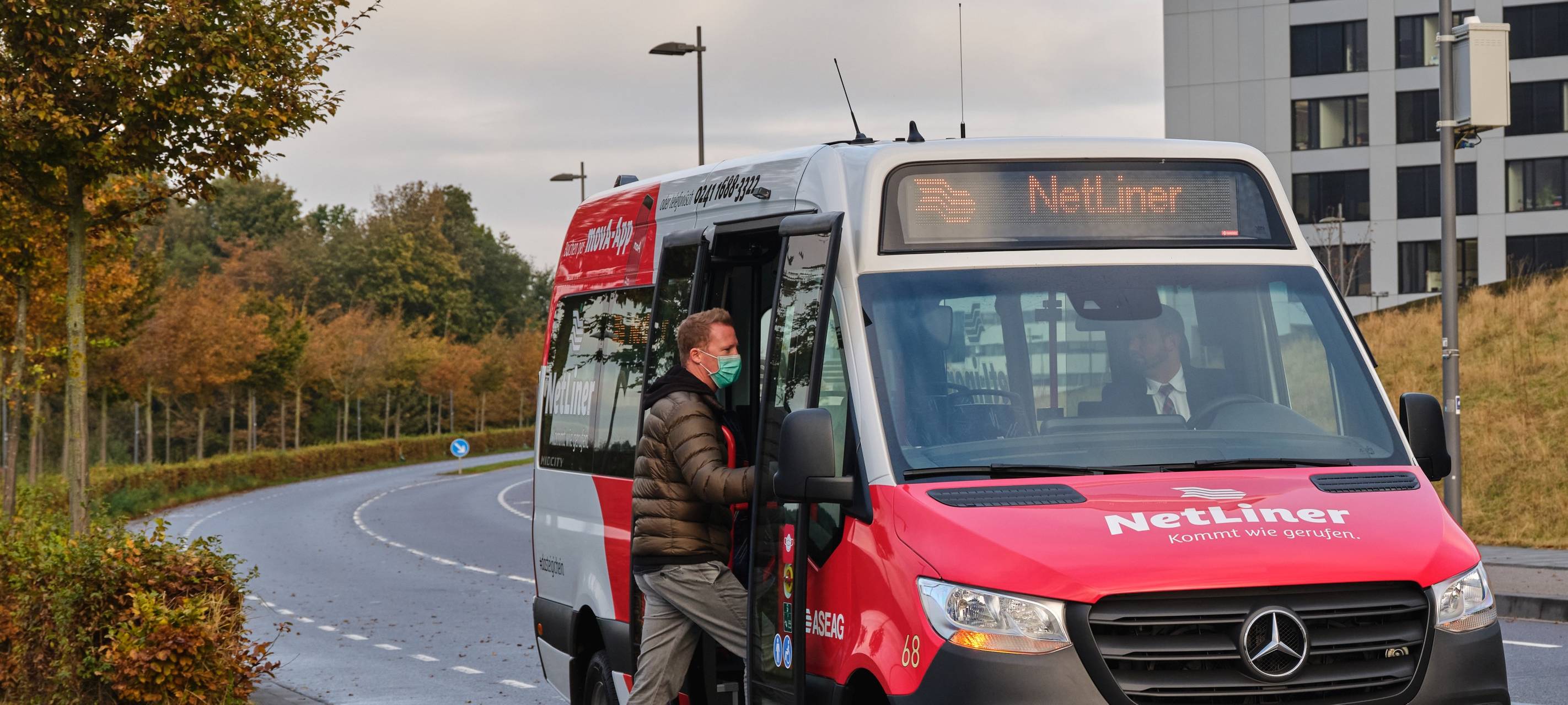 NetLiner hält auch in Richterich
