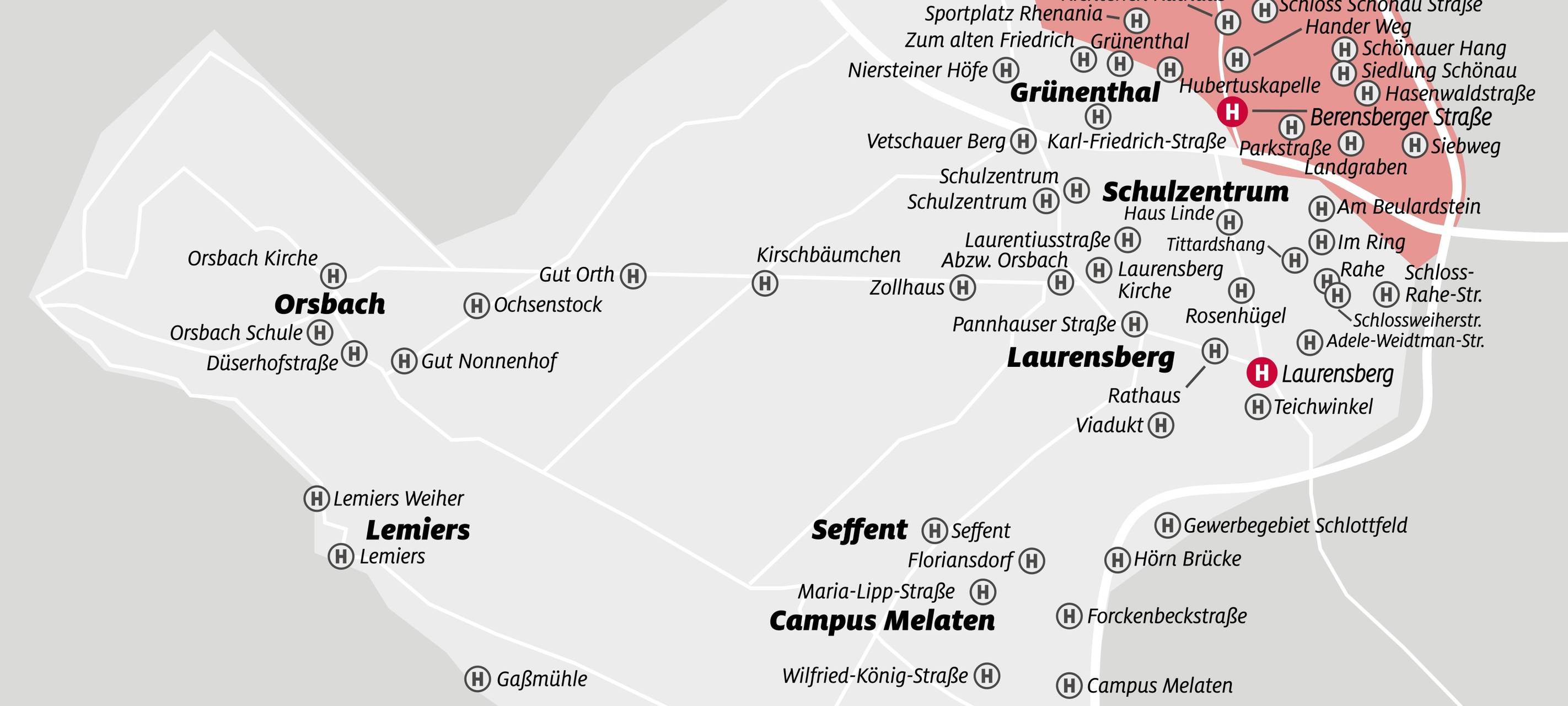 NetLiner hält auch in Richterich