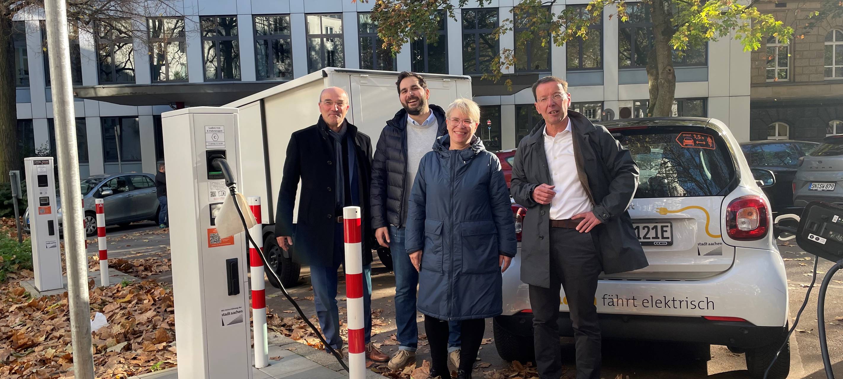 Mehr E-Ladepunkte für Aachen