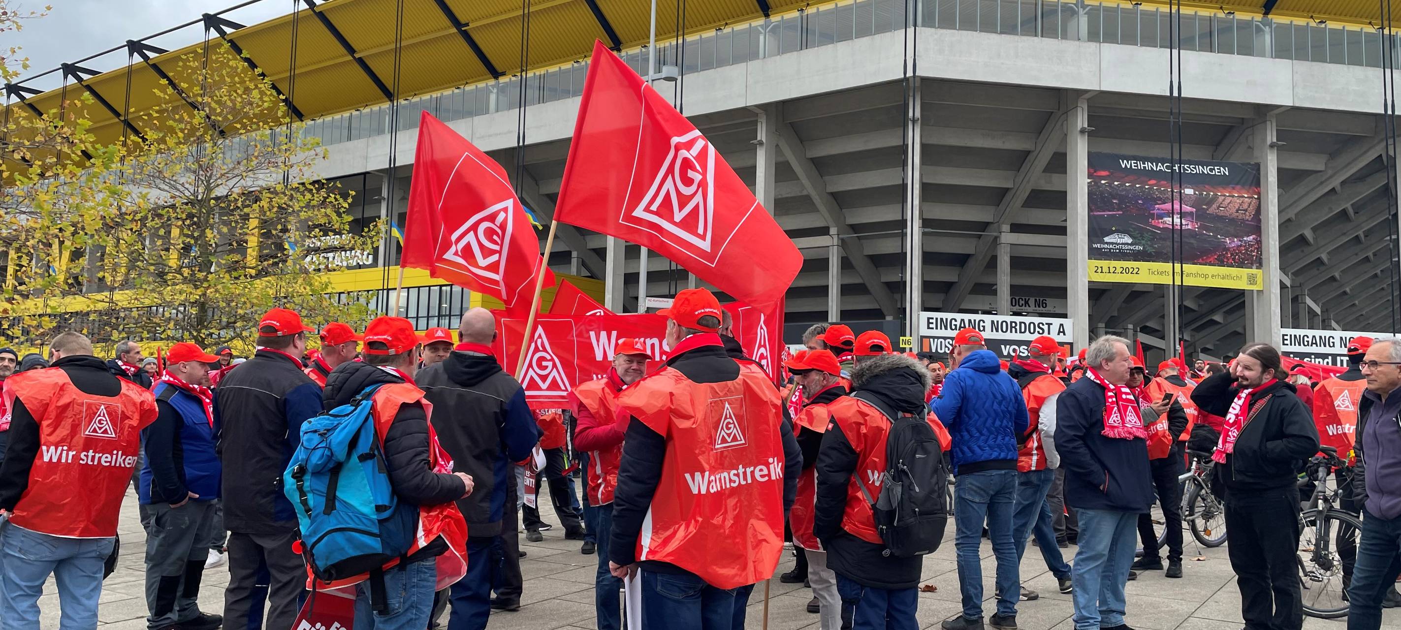 Großer Metaller-Protest am Montag