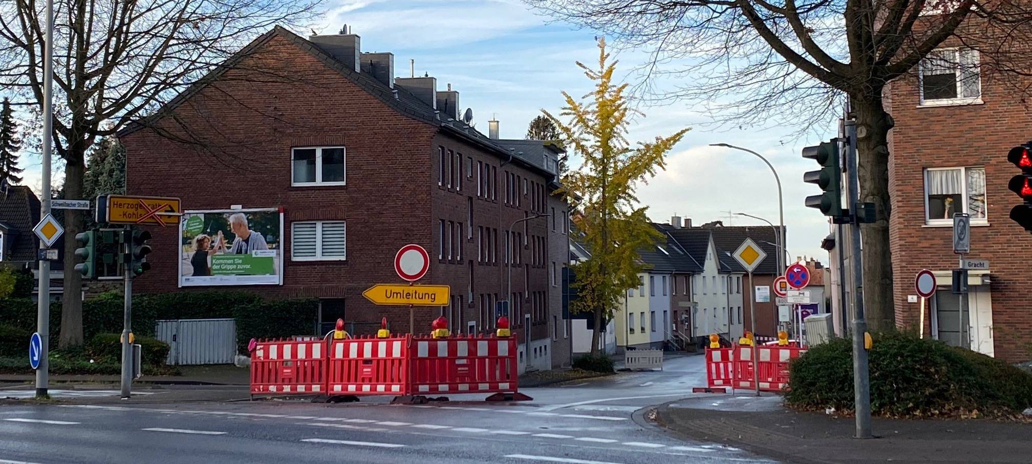 Schweilbacher Straße: Arbeiten dauern länger