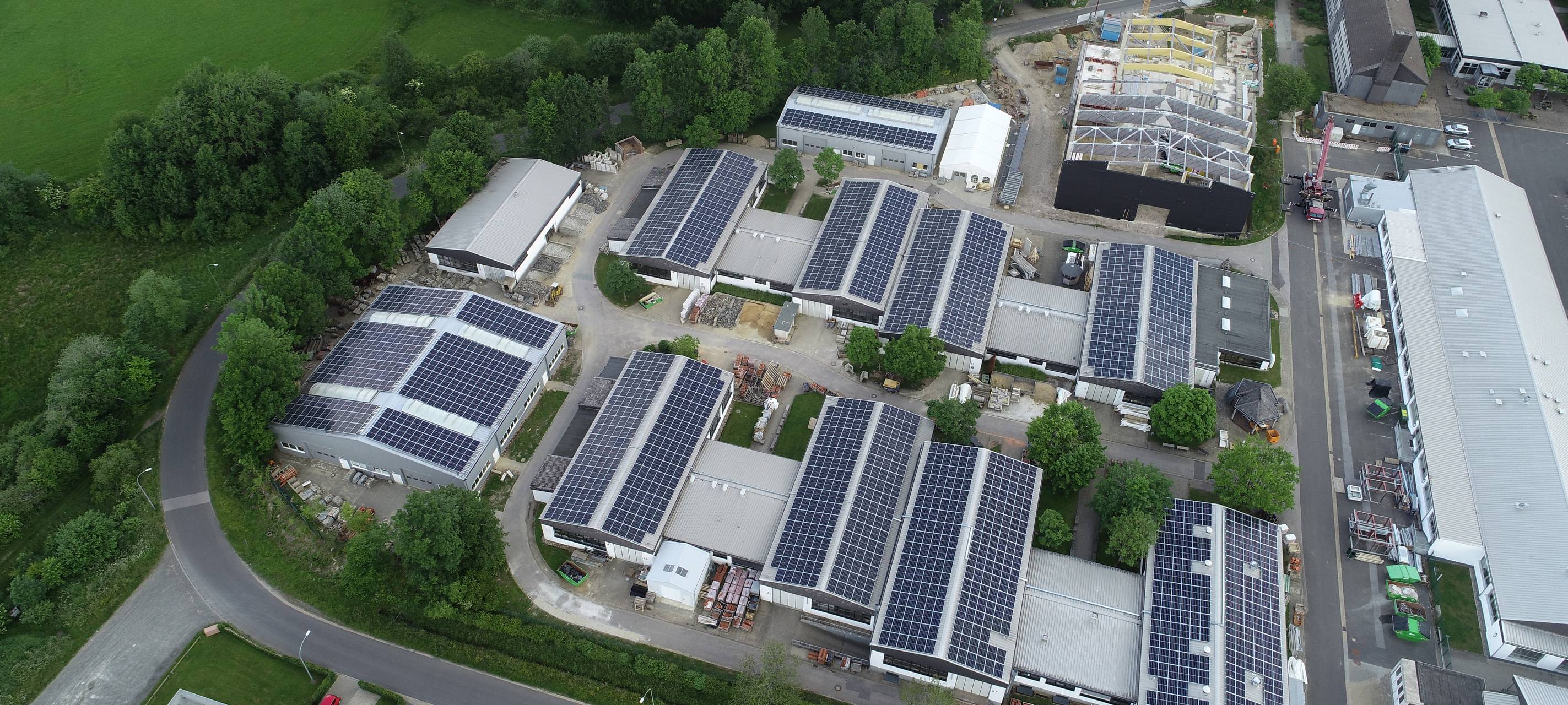 Solarstrom im Simmerather Bildungszentrum