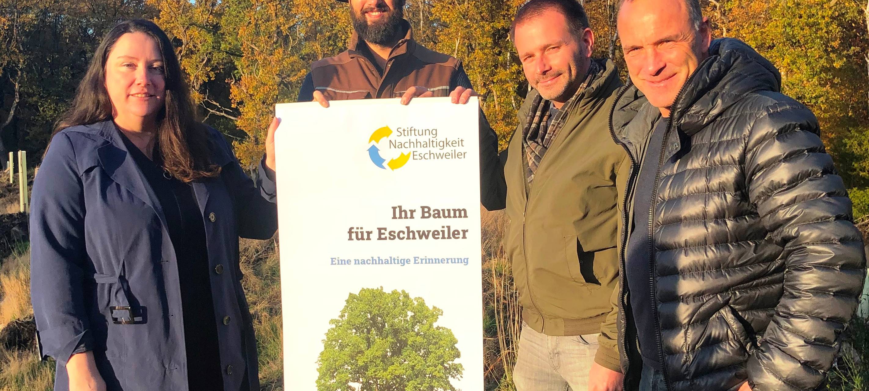 Baumpflanzaktion in Eschweiler