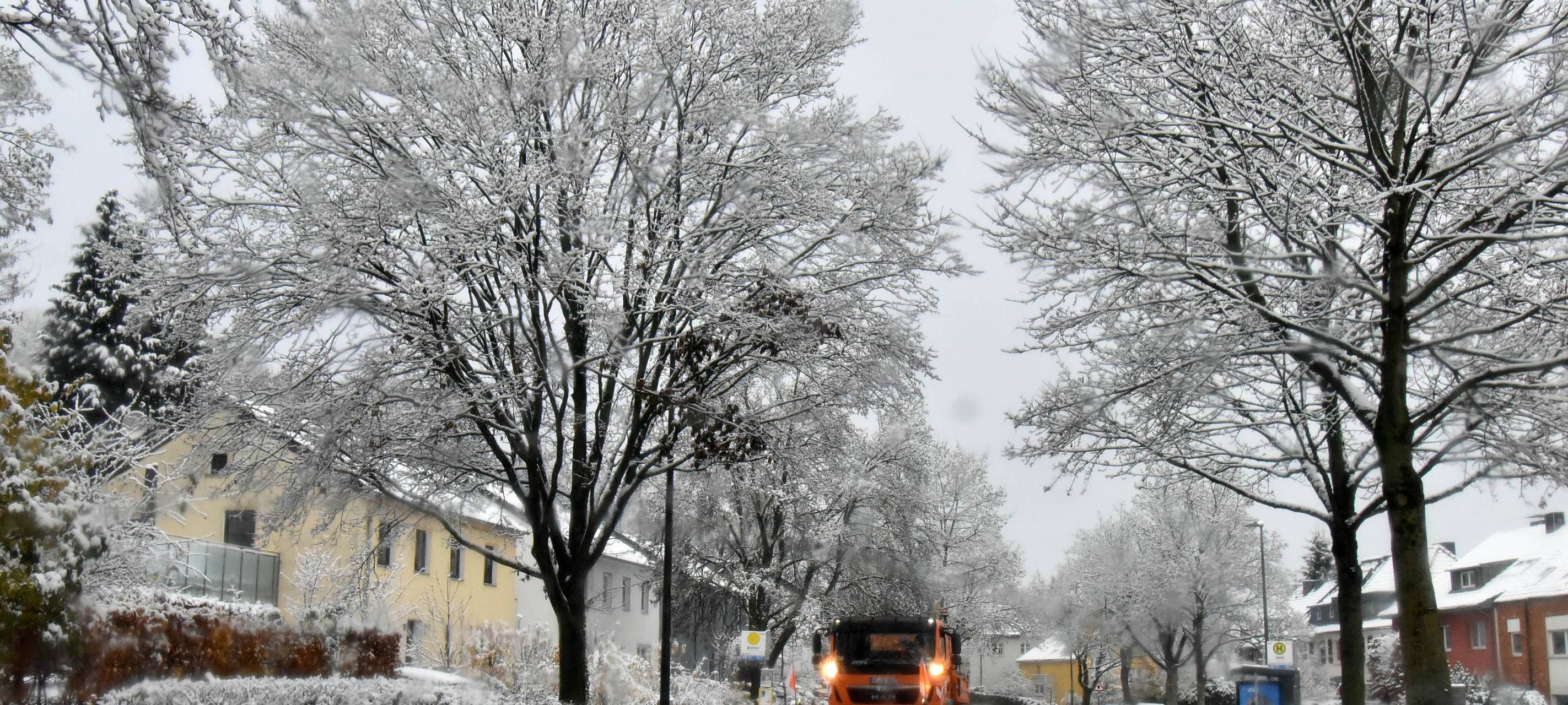 Viel zu tun für Winterdienst