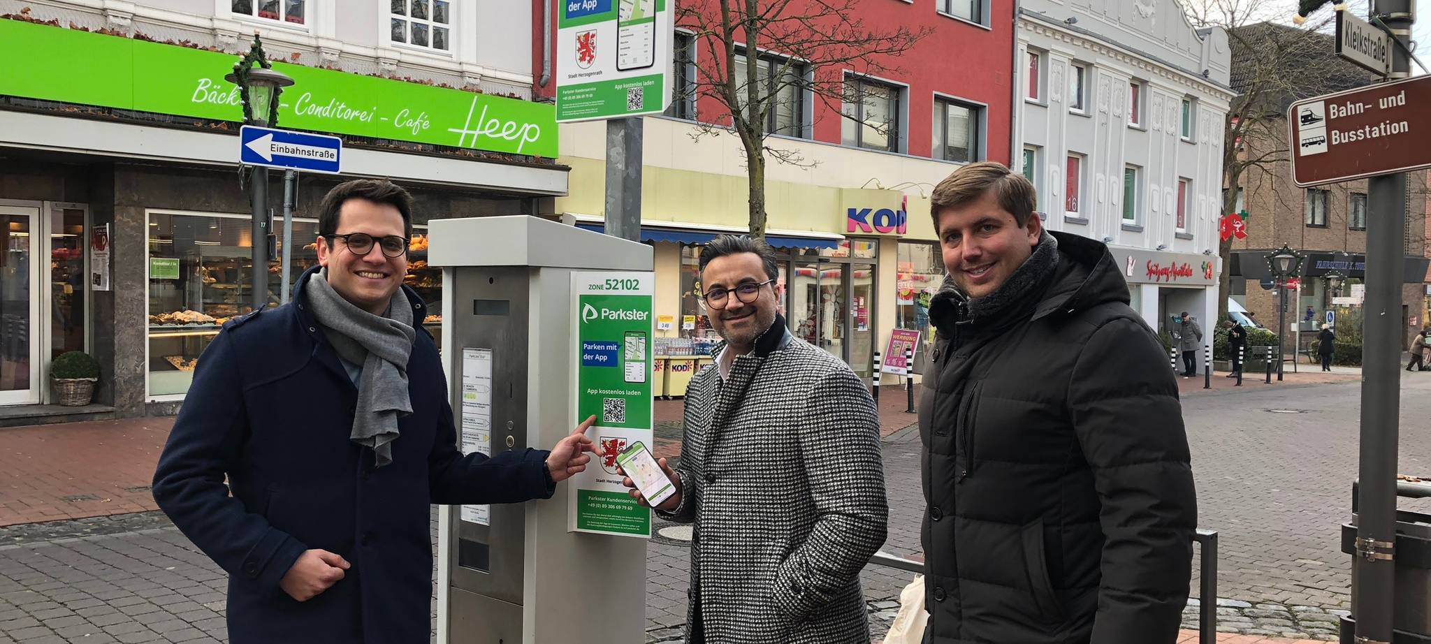 Herzogenrath: Parken per "parkster"-App
