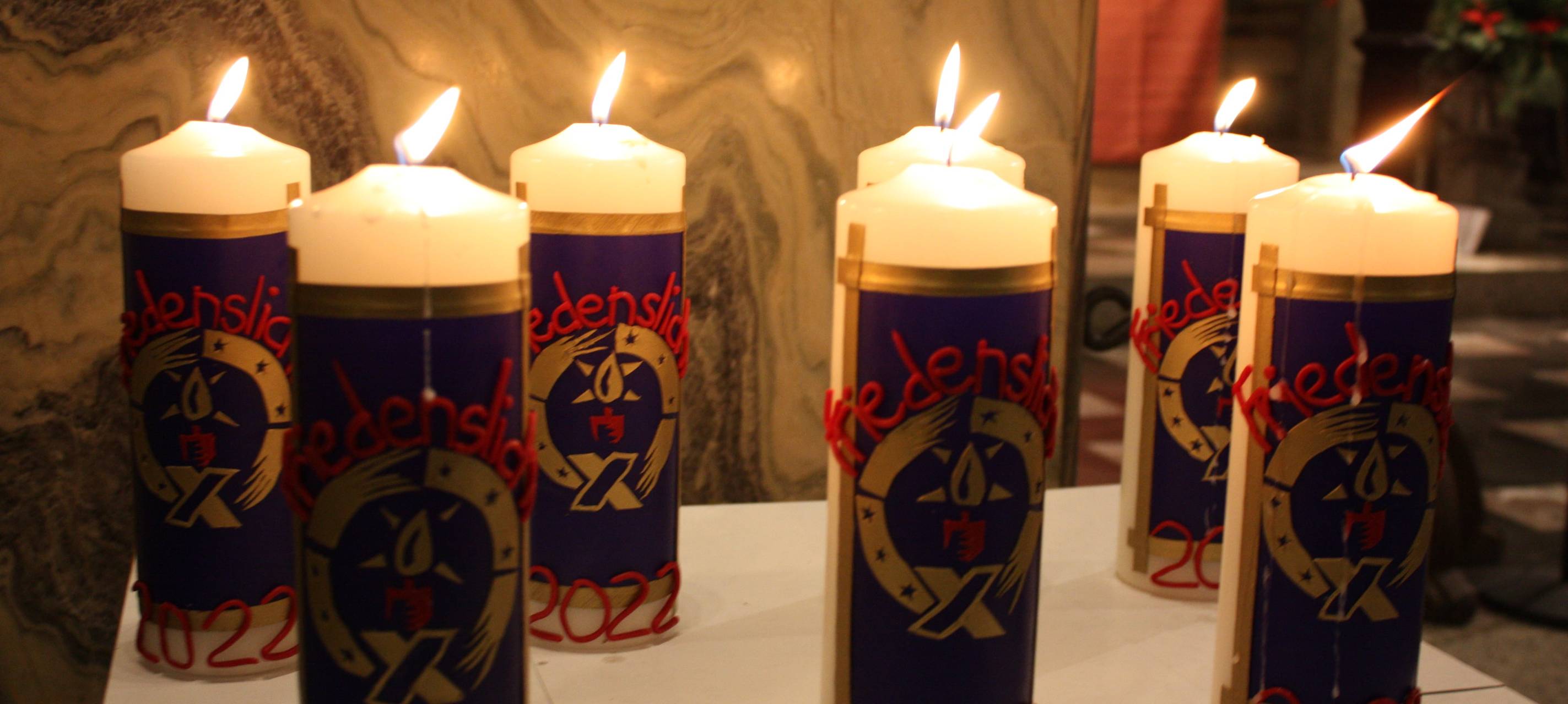 Friedenslichtaussendung 2022