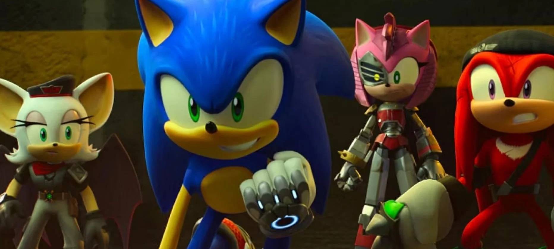 Sonic und seine Freunde.