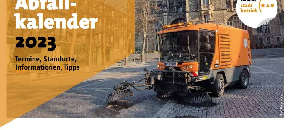 Aachen: Gedruckter Abfallkalender erst ab 23.12.
