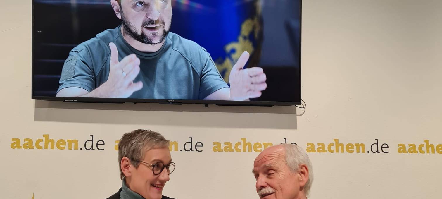 Uhrzeiten für Karlspreis geändert