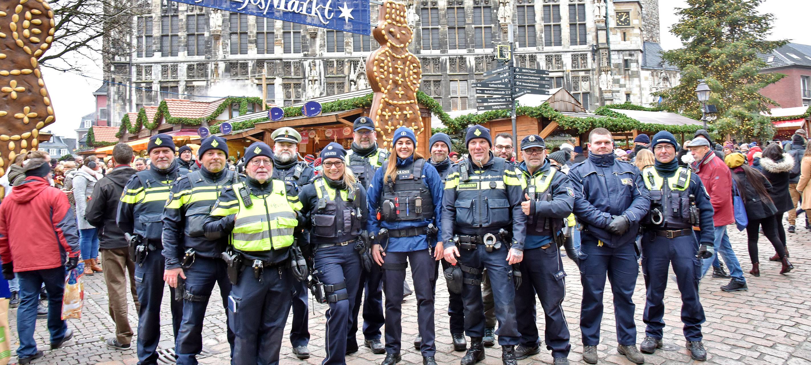 Sicherer Weihnachtsmarkt dank Polizei und Ordnungsamt