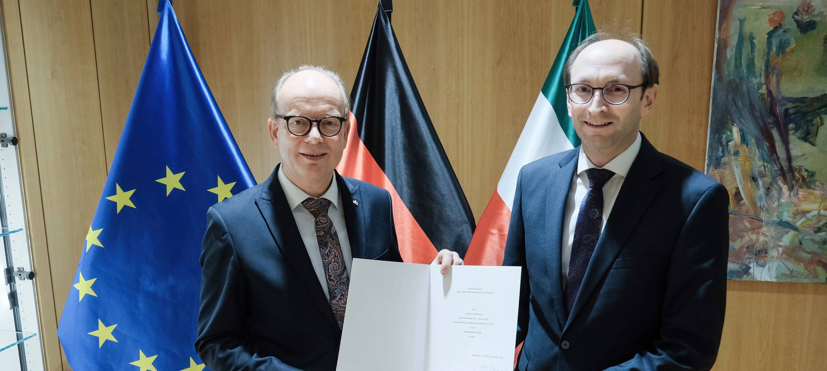 NRW-Landtag hat einen Aachener Direktor