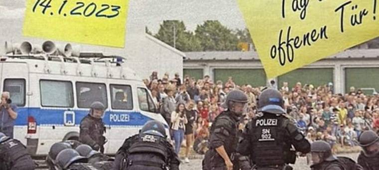 Fake-Flyer: Kein Tag der Offenen Tür bei der Polizei