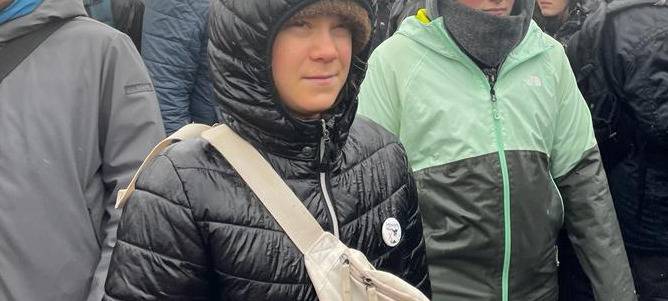 Keine Inszenierung bei Thunberg-Abführung