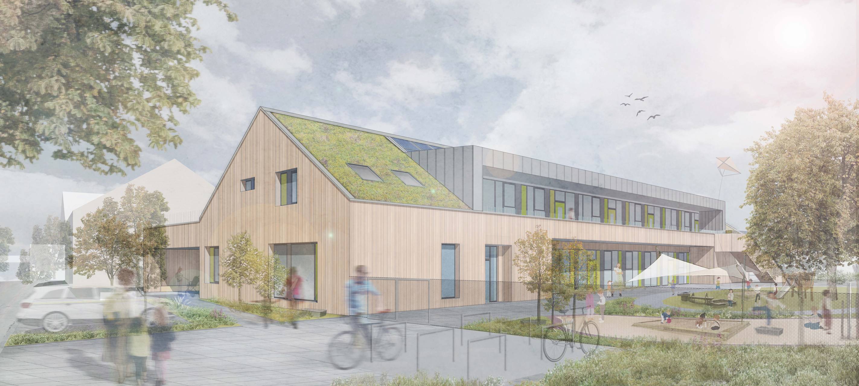 Aachen bekommt erste nachhaltige KiTa