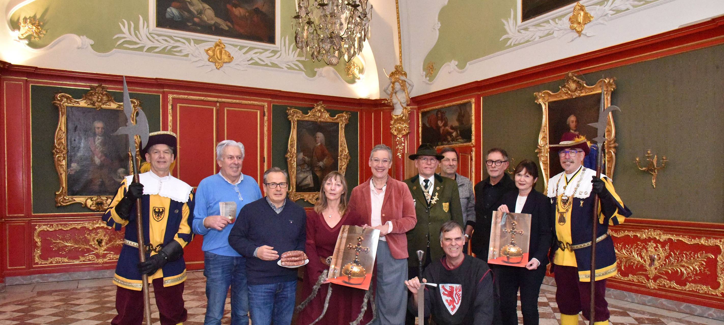 Karlsfest am Sonntag mit mittelalterlichem Treiben