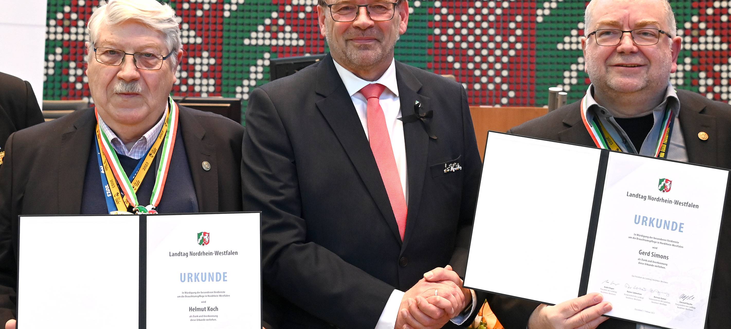 Landtag ehrt Karnevalisten