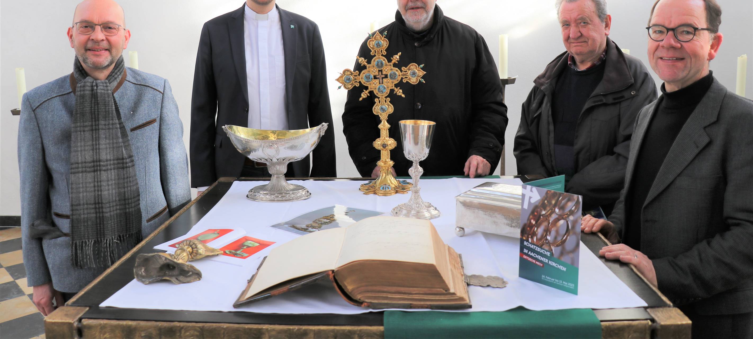 Vor der Heiligtumsfahrt: "Schatzsuche in Aachener Kirchen"