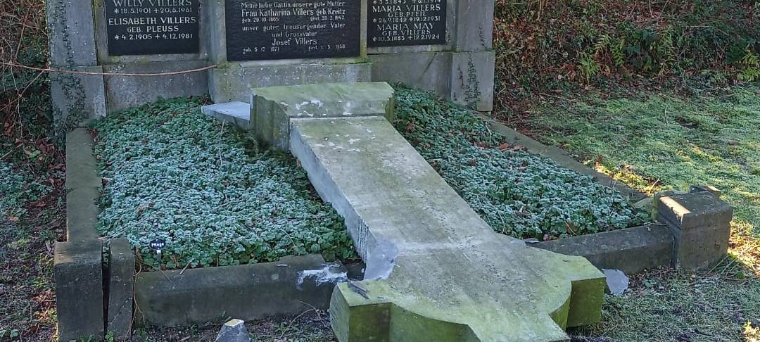 Erneut Vandalismus auf Ostfriedhof