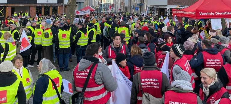 Warnstreik im Öffentlichen Dienst