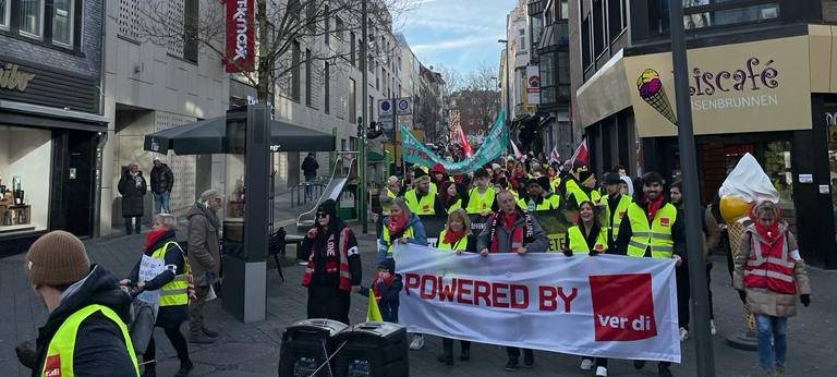 Warnstreik im Öffentlichen Dienst