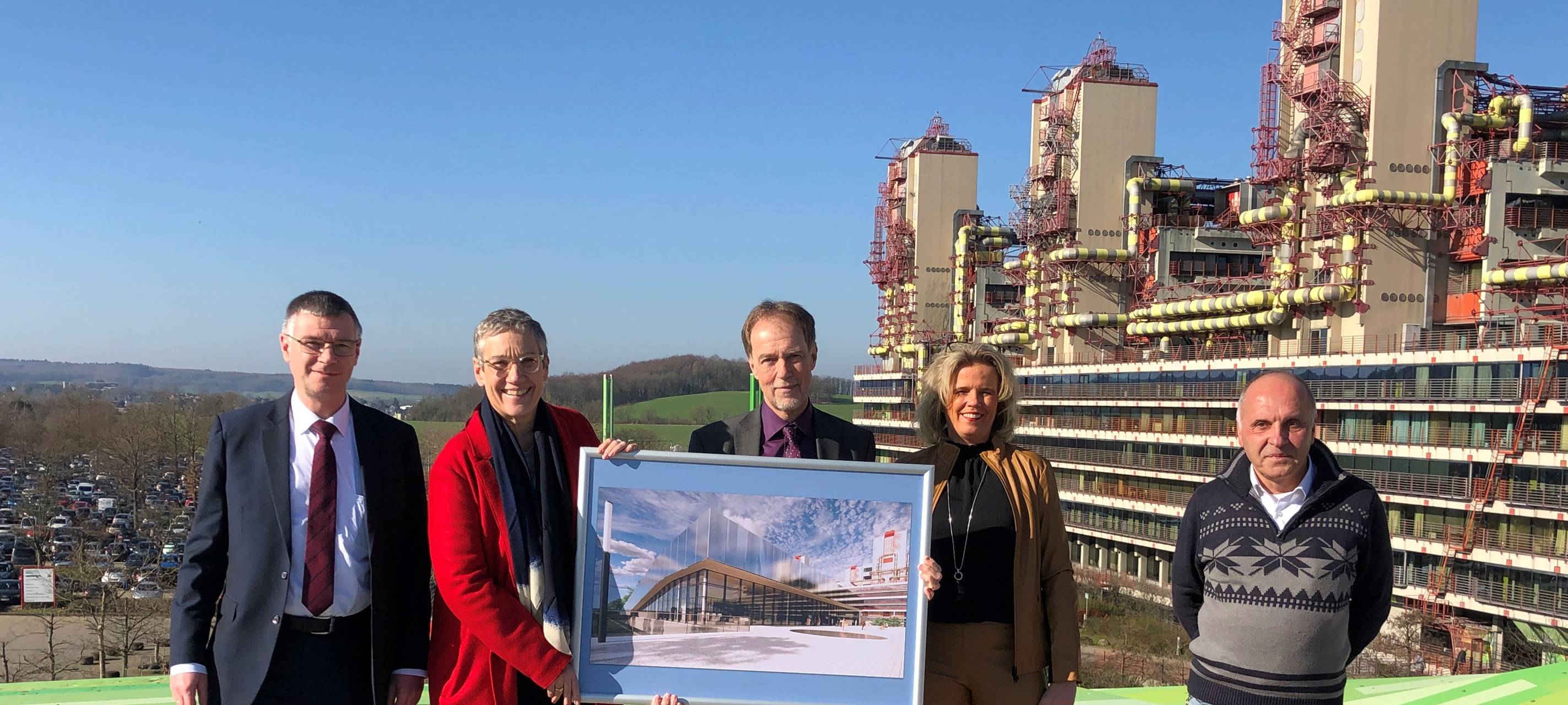 Großbaumaßnahmen an der Uniklinik