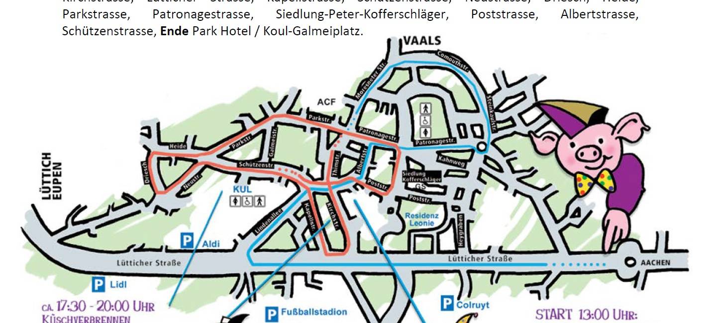 KeNeHeMo-Karneval: Der Wichtigste im Osten Belgiens