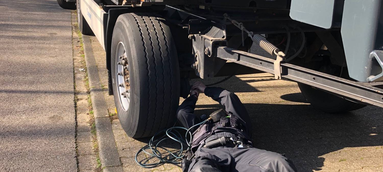 LKW-Kontrollen auf der Hüls