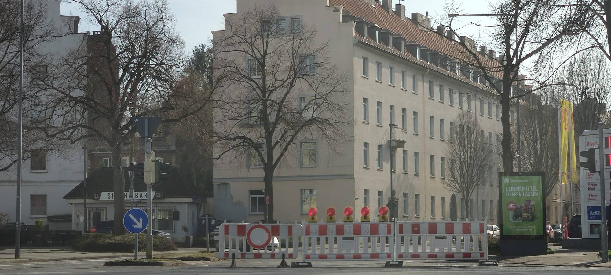 Adalbertsteinweg in Aachen: Verkehrsführung geändert