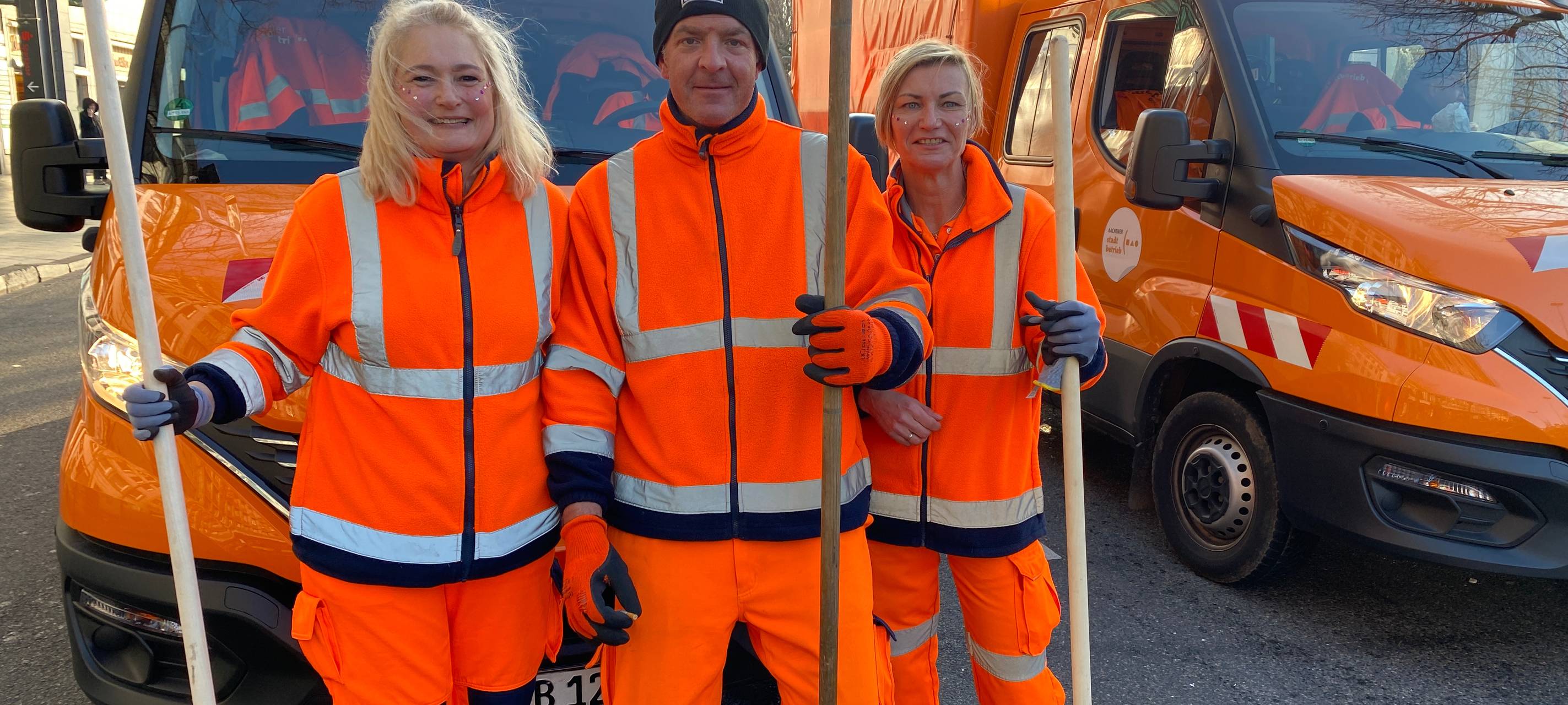 "Orangene Funken": Weniger Glasscherben am Straßenrand