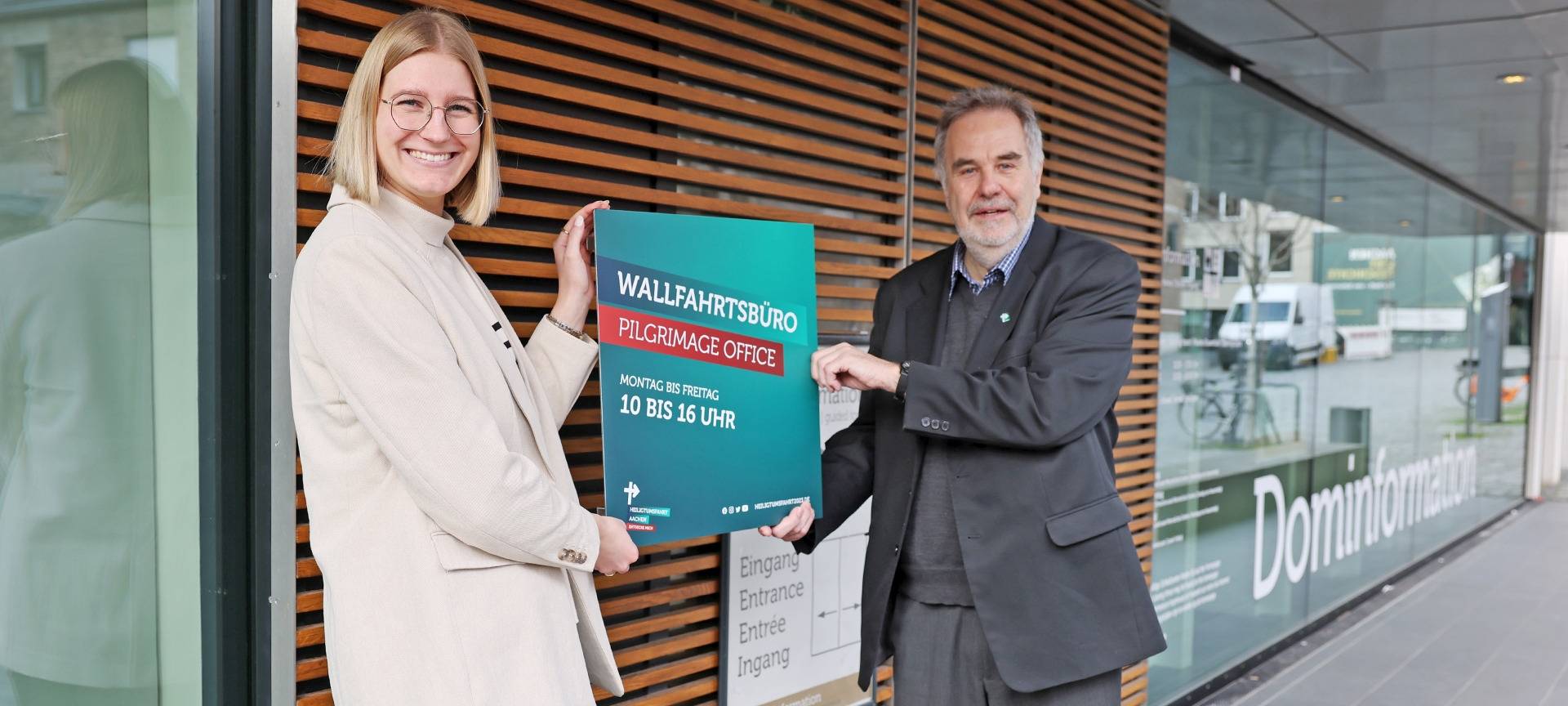 Wallfahrtsbüro zur Heiligtumsfahrt eröffnet