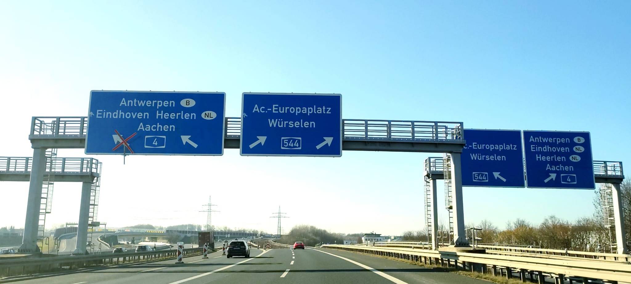 Sperrung A544 erst im Januar 2024