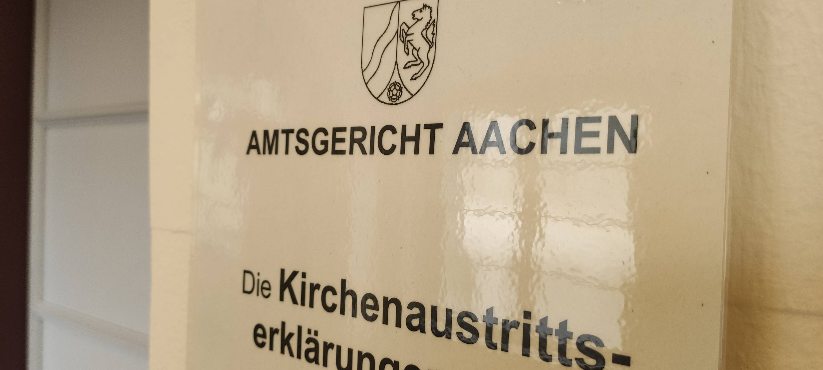Amtsgericht Aachen: Mehr Kirchenaustritte