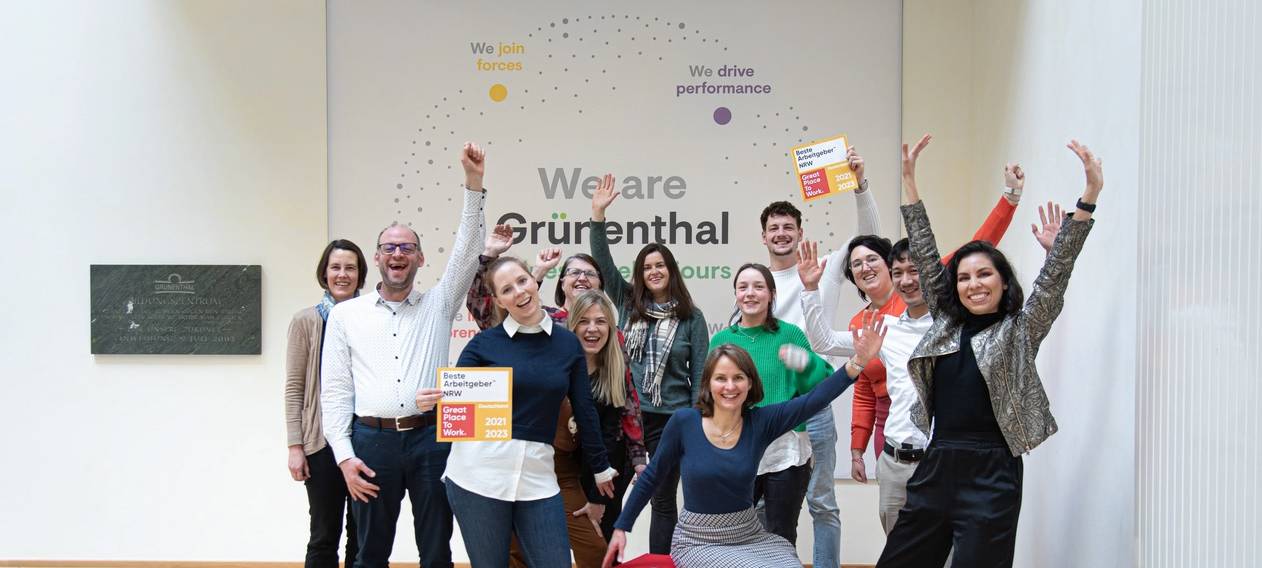 Grünenthal wieder "Top-Arbeitgeber in NRW"