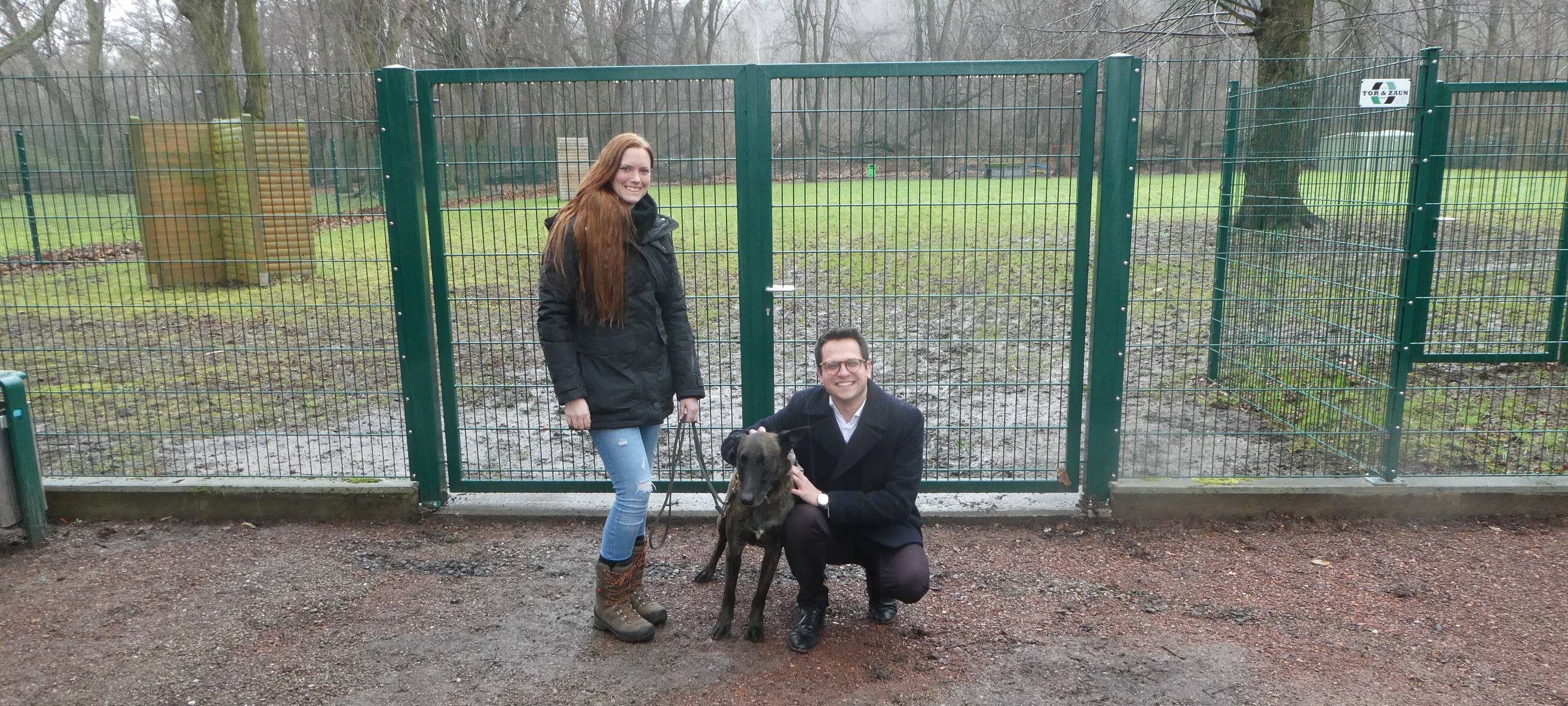Neue Hundefreilaufwiese in Herzogenrath-Merkstein