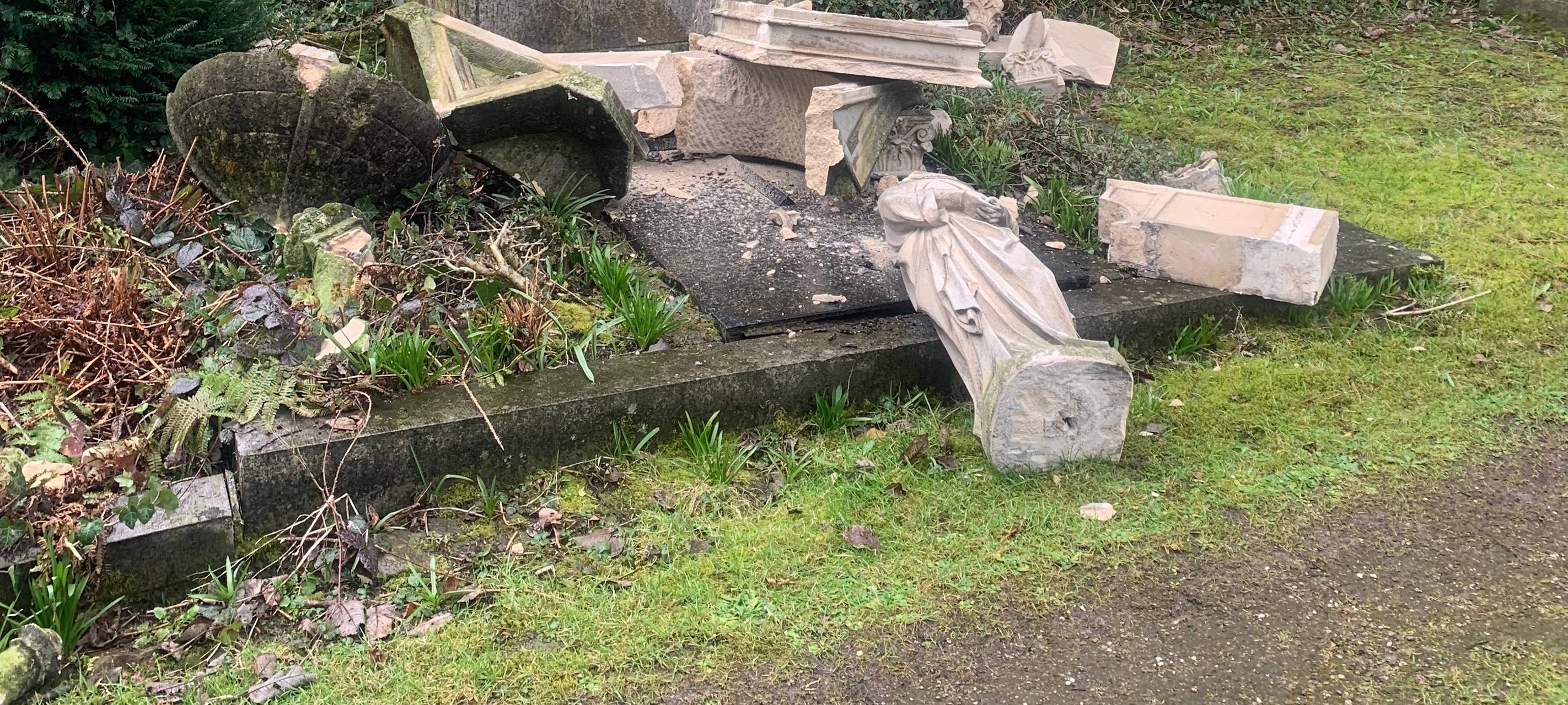 Ostfriedhof: Wieder Fälle von Vandalismus