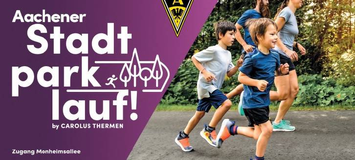 Juni: 1. Aachener Stadtpark-Lauf
