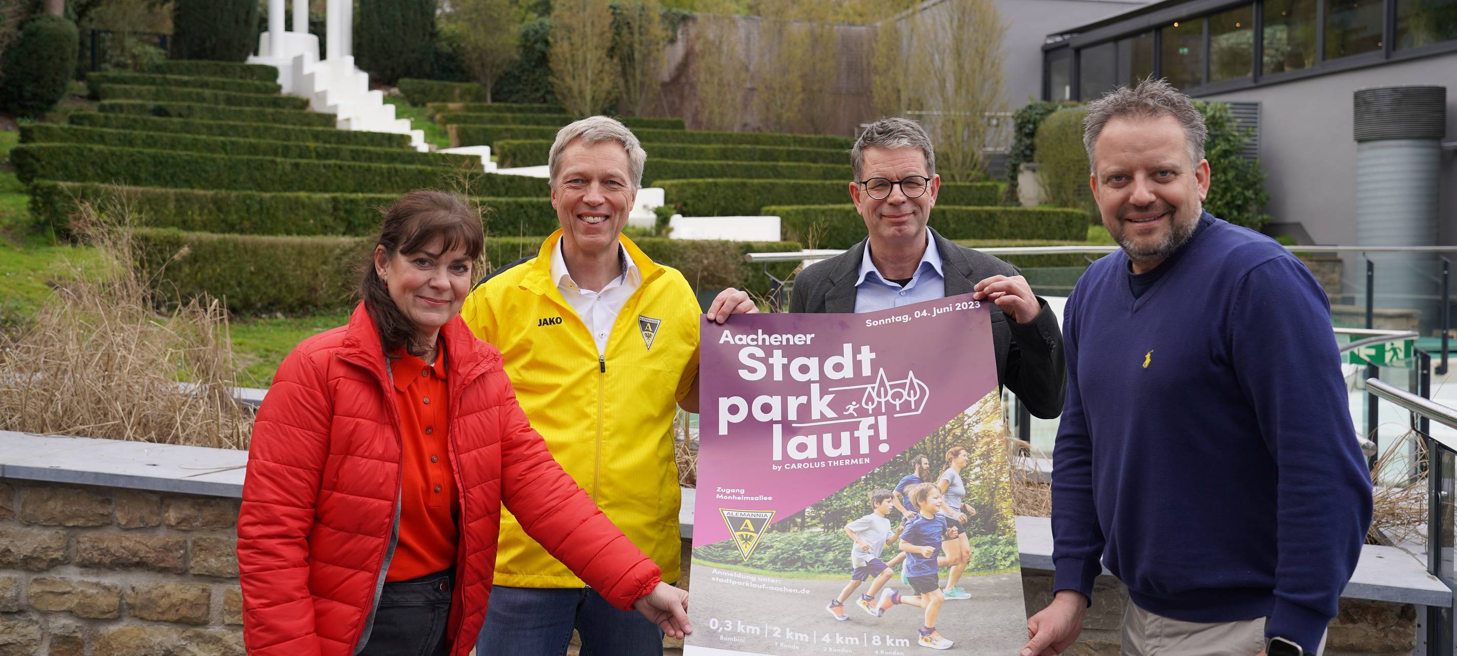 Juni: 1. Aachener Stadtpark-Lauf