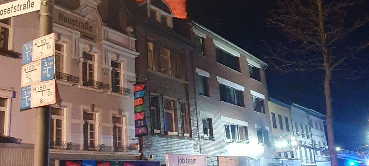 Mehrere Millionen Euro Schaden bei Explosion in Eschweiler