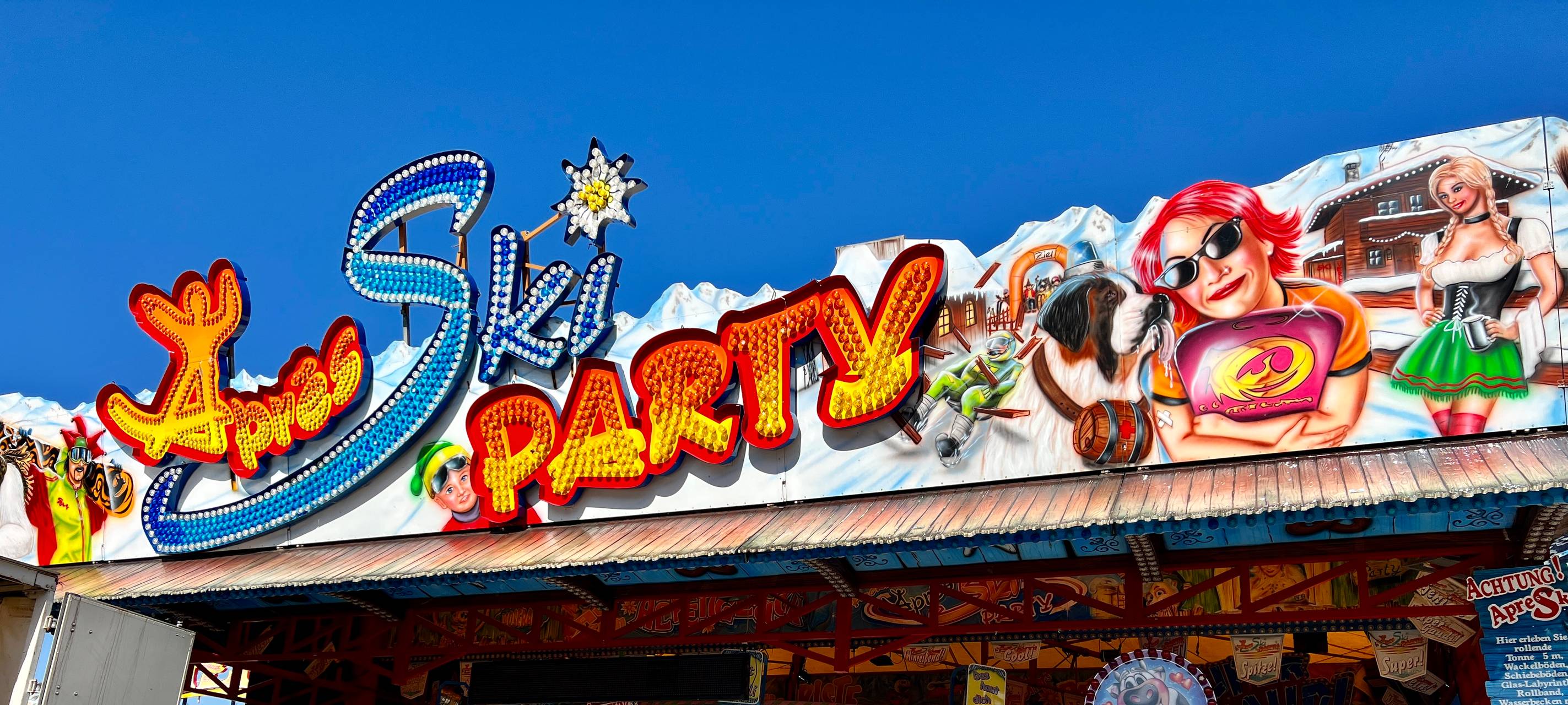 Osterbend vor der Eröffnung