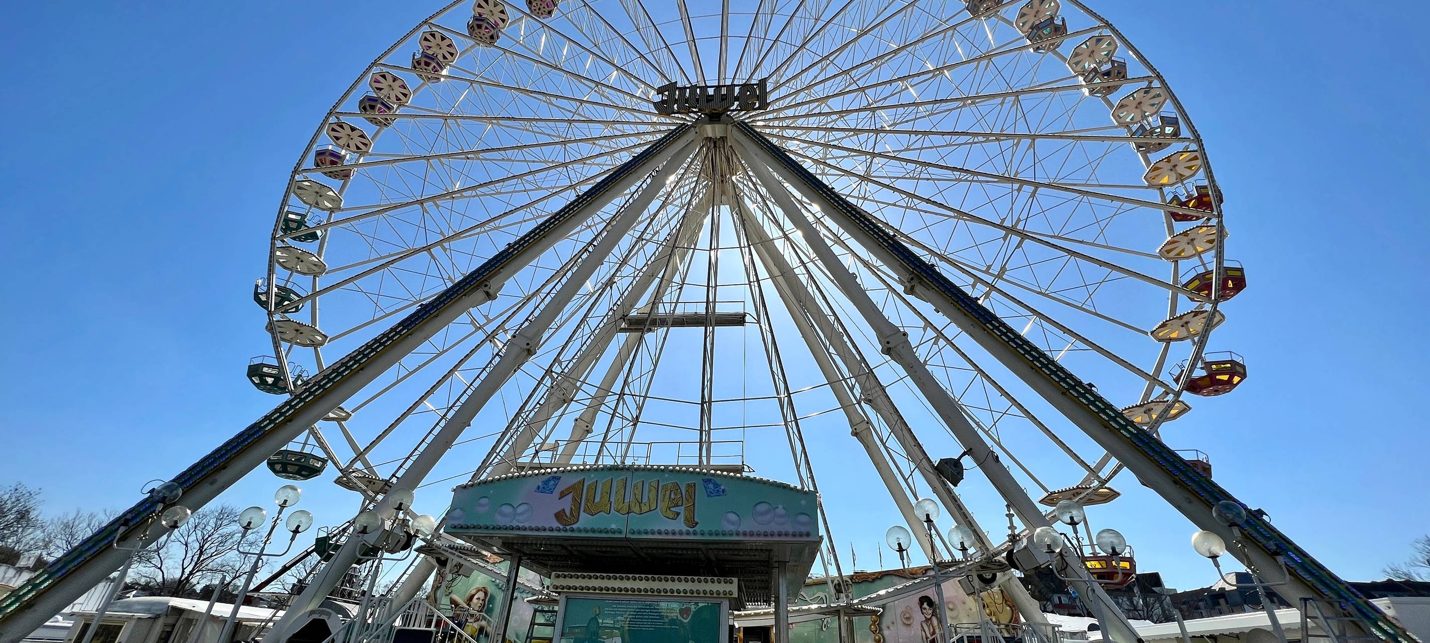 Osterbend vor der Eröffnung