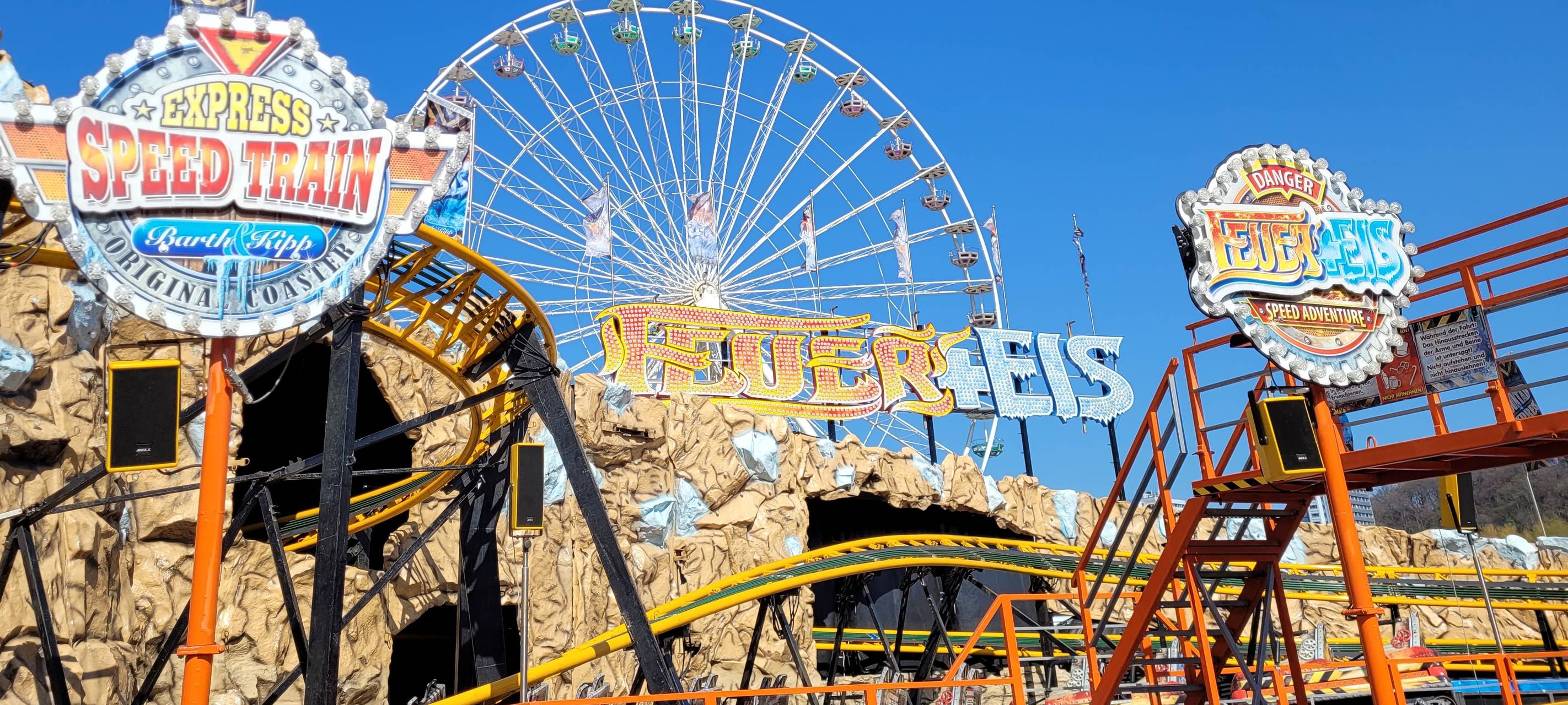 Osterbend vor der Eröffnung