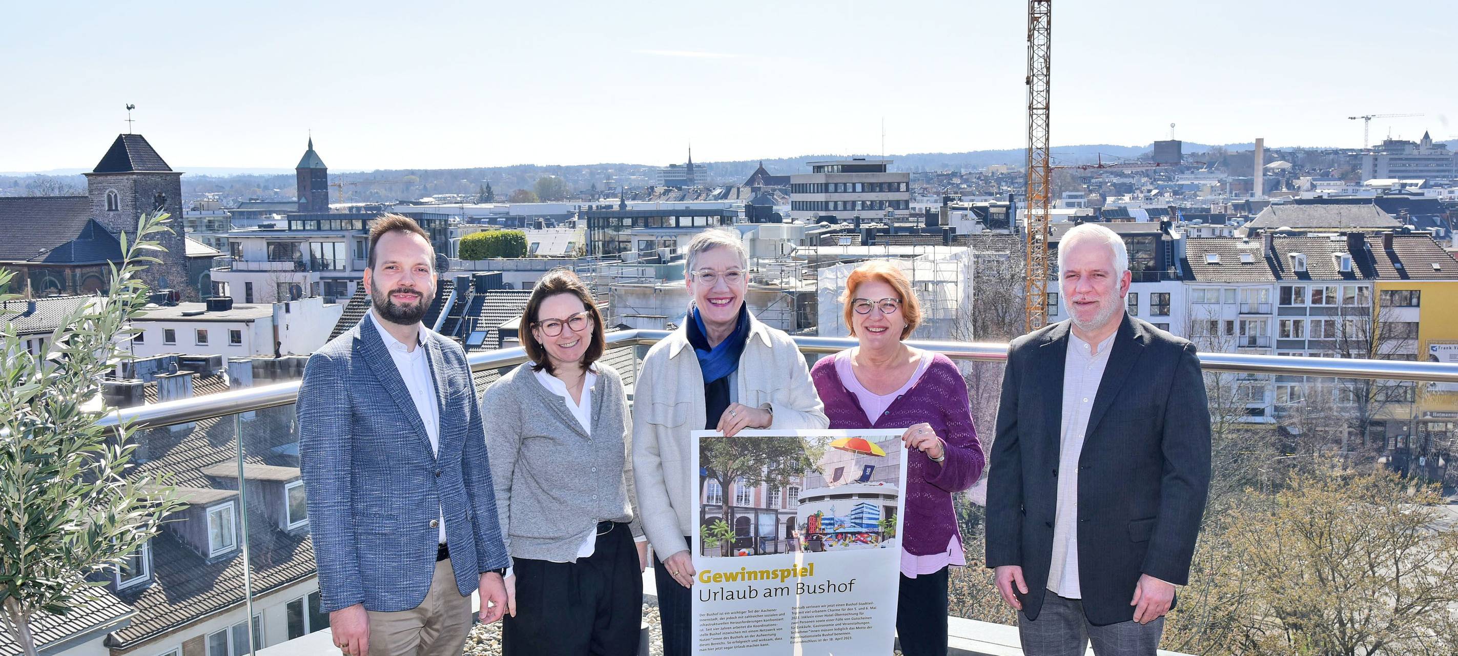 Urlaub am Aachener Bushof zu gewinnen