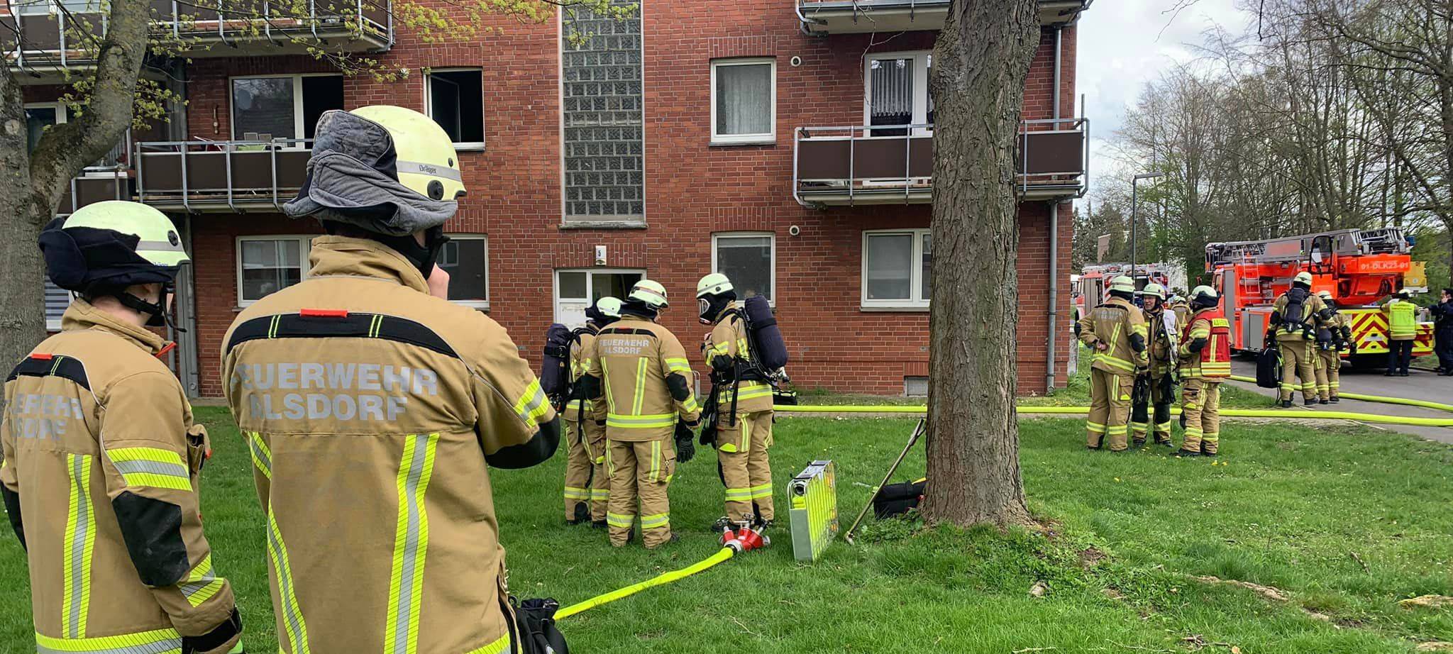 Wohnungsbrand in Schaufenberg