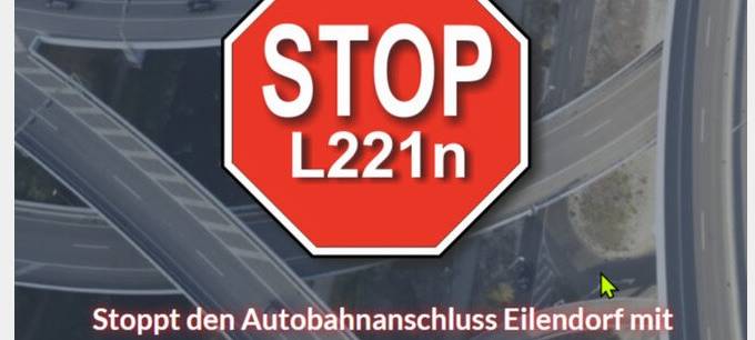 Petition gegen Autobahnanschluss Eilendorf